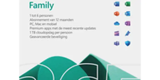 Microsoft Office 365 Family EN Abonnement 1 Jahr ansehen