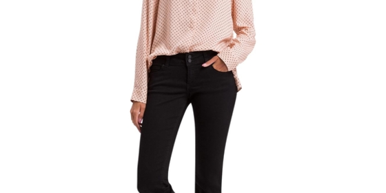 Cross Straight Jeans Loie in Black ansehen