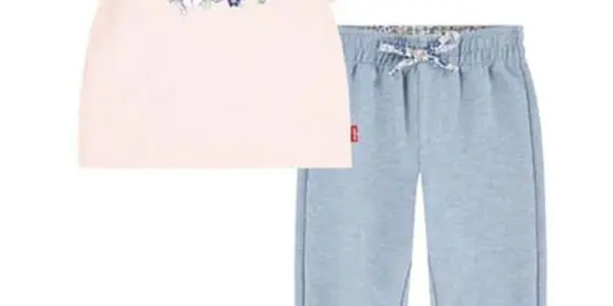 Levi's® T-Shirt + Hose Set rosa ansehen