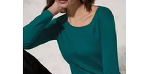 Cecil Damen Shirt mit Rundhals in Grün, Gr: S ansehen