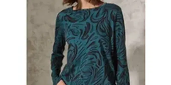 Cecil Damen Bedrucktes Shirt in Grün, Gr: XS ansehen