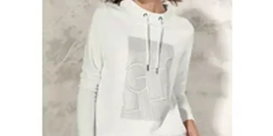 Cecil Damen Shirt mit Print in Weiß, Gr: L ansehen