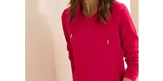 Cecil Damen Softes Kapuzenshirt in Rot, Gr: L ansehen