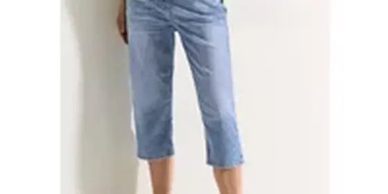 Cecil Damen Jeans Capri Hose in Blau, Gr: 30 ansehen