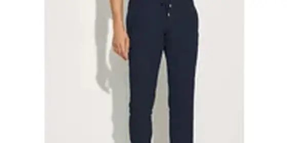 Cecil Damen Hose im Loose Fit in Blau, Gr: L ansehen