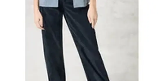 Cecil Damen Cordhose im Loose Fit in Blau, Gr: 27 ansehen