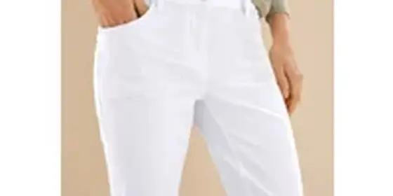 Cecil Damen Jeans im Casual Fit in Weiß, Gr: 34 ansehen