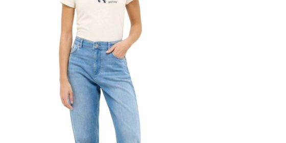 Mustang Wide Jeans Madison im Bleached-Look ansehen