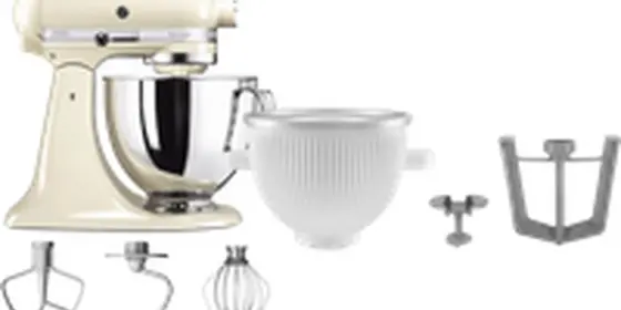 KitchenAid Artisan Mixer 5KSM125 Crème + Eiszubereiter ansehen