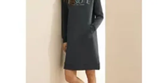 Cecil Damen Hoodie-Kleid mit Stickerei in Grün, Gr: XL ansehen