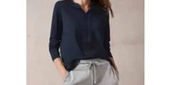 Cecil Damen Blusenshirt in Blau, Gr: S ansehen