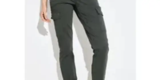 Cecil Damen Slim Fit Cargohose in Grün, Gr: 28 ansehen