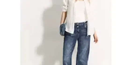 Cecil Damen 7/8 Jeans im Loose Fit in Blau, Gr: 30 ansehen