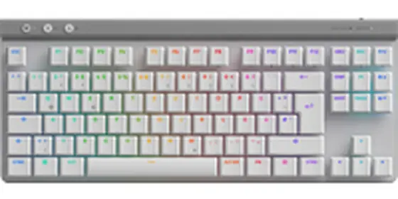 Logitech G515 TKL Lightspeed Gaming-Tastatur QWERTZ Weiß ansehen