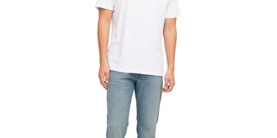 Jack & Jones Clark Original Jeans Regular Fit in Blau ansehen