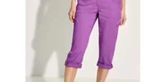 Cecil Damen Hose im Casual Fit in Lila, Gr: 27 ansehen