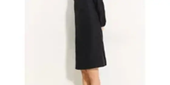 Cecil Damen Leinenkleid in Schwarz, Gr: L ansehen