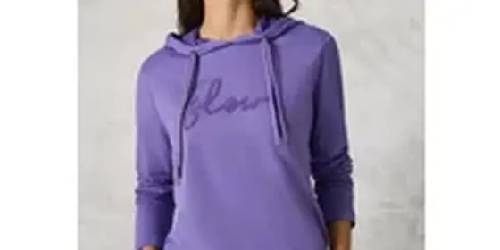 Cecil Damen Hoodie-Shirt mit Artwork in Lila, Gr: S ansehen