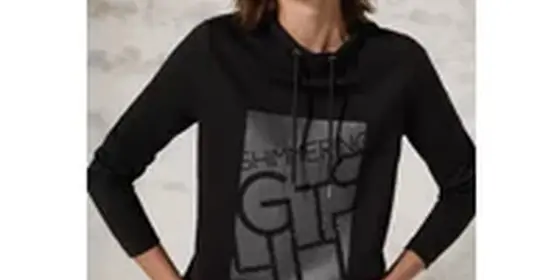 Cecil Damen Shirt mit Print in Schwarz, Gr: XXL ansehen