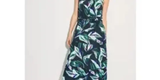 Cecil Damen Viskose Kleid mit Print in Grün|Weiß, Gr: S ansehen