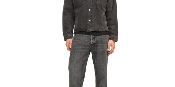 Jack & Jones Loose Fit Jeans Chris in Black Denim ansehen