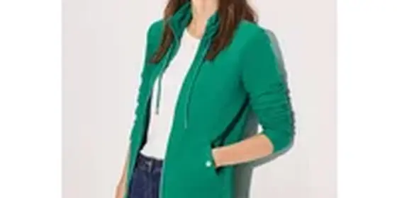 Cecil Damen Leichte Sweatjacke in Grün, Gr: XS ansehen