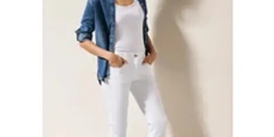 Cecil Damen 3/4 Jeans in Weiß, Gr: 25 ansehen