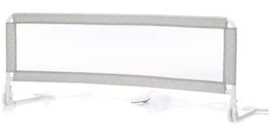 fillikid Bettgitter Hugo 135 cm für Standard- und Boxspringbetten Punkte Grau ansehen
