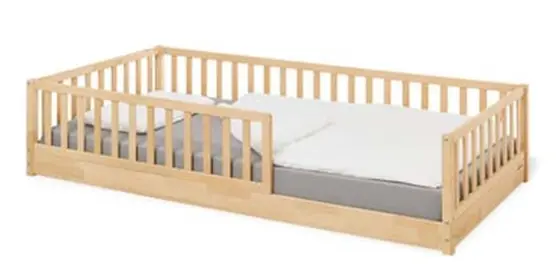 Pinolino Bodenbett inkl. Umbau-Set Evi 90 x 200 cm natur unbehandelt ansehen