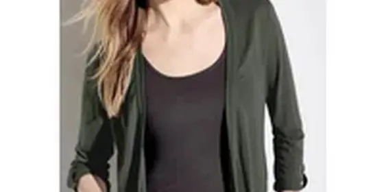 Cecil Damen Offene Shirtjacke in Grün, Gr: XL ansehen