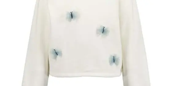 BLUE SEVEN Sweatshirt Off White ansehen