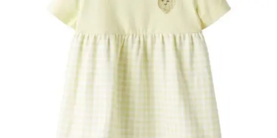 name it Kleid Nbffunny Pastel Yellow ansehen