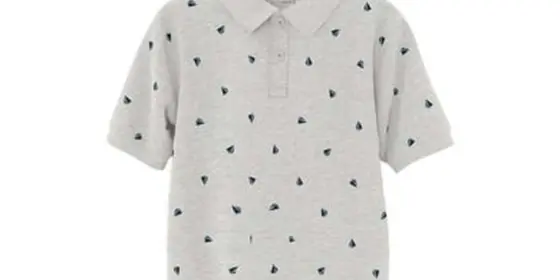 name it Poloshirt Nmmvolo Light Grey Melange ansehen