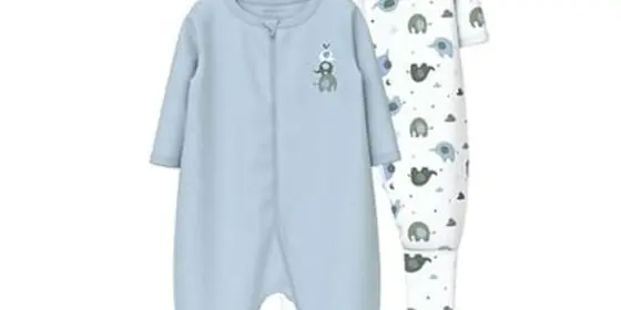 name it Schlafoverall 2er Pack Baby Blue ansehen