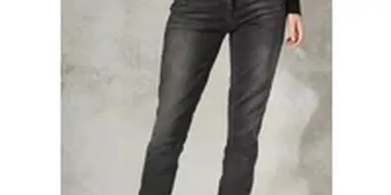 Cecil Damen Jeans im Casual Fit in Schwarz, Gr: 26 ansehen