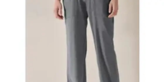 Cecil Damen Wide Leg Hose in Grau, Gr: L ansehen