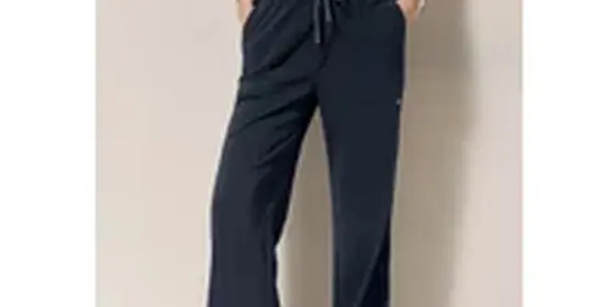 Cecil Damen Wide Leg Hose in Blau, Gr: XXXL ansehen