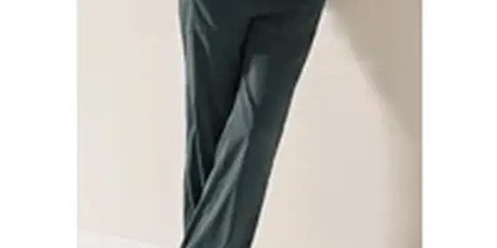 Cecil Damen Wide Leg Hose in Grün, Gr: XL ansehen