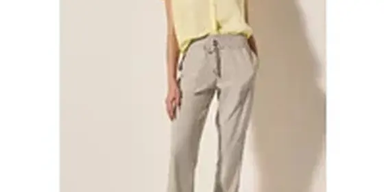 Cecil Damen Casual Fit Hose in Beige, Gr: XS ansehen