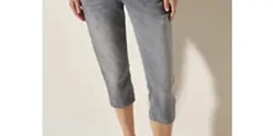 Cecil Damen 3/4 Jeans in Grau, Gr: 26 ansehen