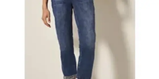 Cecil Damen Jeans mit Turn-Up Detail in Blau, Gr: 29 ansehen