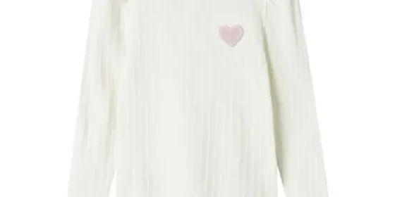 name it Langarmshirt Nmfdlove Cloud Dancer ansehen