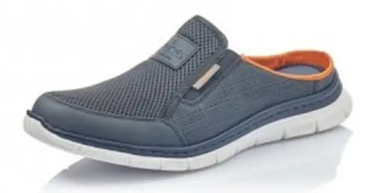 Rieker B4879-14 - Rieker Pantoletten Blau ansehen