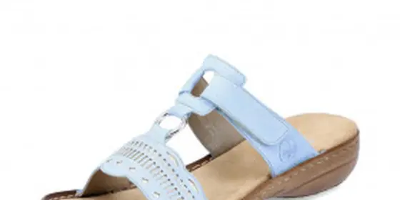 Rieker 60895-10 - Rieker Pantoletten Blau ansehen