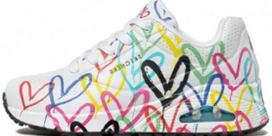 Skechers 155507-WMLT - Skechers Uno Spread the Love Sneaker ansehen