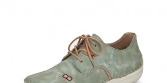 Rieker 52528-52 - Rieker Schnürschuhe Grün ansehen