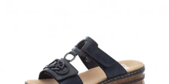 Rieker 62936-14 - Rieker Pantoletten Blau ansehen