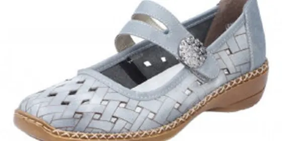 Rieker 41375-12 - Rieker Slipper Blau ansehen