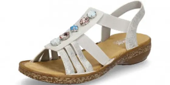 Rieker 62809-60 - Rieker Sandalen Weiss ansehen