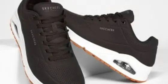 Skechers 52458-BLK - Skechers Uno Sneaker Schwarz ansehen